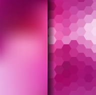 abstract background consisting of hexagons and matt glass N59