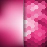 abstract background consisting of hexagons and matt glass N62