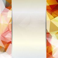 Abstract lollipop card or invitation template