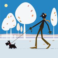 winter walking