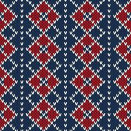 Argyle Sweater Design Seamless Pattern N2