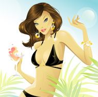 Hot Summer (Brunette)