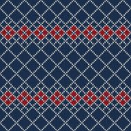 Winter Holiday Seamless Knitted Pattern N22
