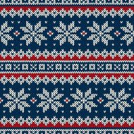 Winter Holiday Seamless Knitted Pattern N23