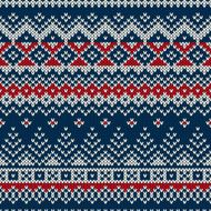 Winter Holiday Seamless Knitted Pattern N24
