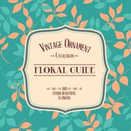 vintage ornament N6