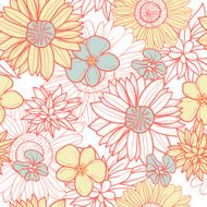 Floral background N501