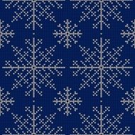 Christmas seamless knitted background N37