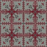 Christmas seamless knitted background N38