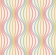 Seamless pattern with wavy lines