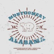 Montgomery Alabama grunge on separate layer N2
