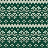 Christmas seamless knitted background EPS 10 vector illustration N24