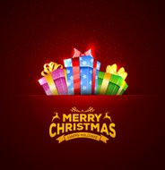 Colorful gift boxes with bows N6
