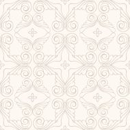 Elegant vintage siamless pattern N7