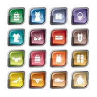 clothing and accessories icons N10