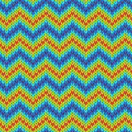 seamless Knitted wool pattern background N2