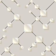 seamless pattern with silver squares