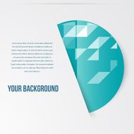 Vector abstract circles template Object web N27