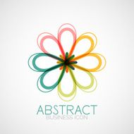 Symmetric abstract geometric shape N380