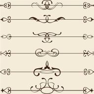 Classic divide line set