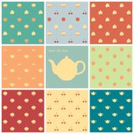 Eight patterns time for tea