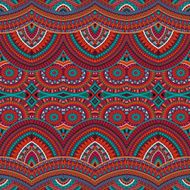 Abstract vector tribal ethnic pattern N11