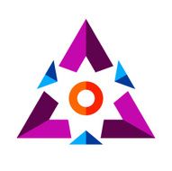 Vector abstract arrows sign