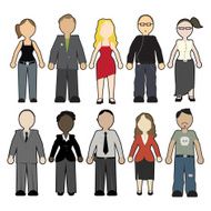 All Walks of Life People Set 1