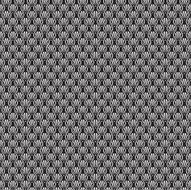 Abstract Seamless Black and White Art Deco Pattern N2