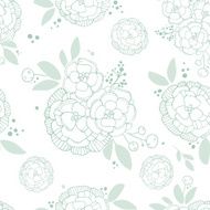 Romantic seamless floral pattern N4