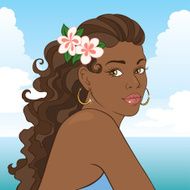 Mulatto girl