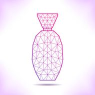 Geometric flacon