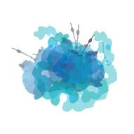 watercolor flower N4