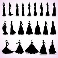 Set of wedding dresses N2