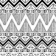 Ethnic ornamental textile seamless pattern N43