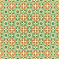 Graphic seamless colorful pattern Flat style N12