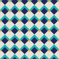 Fashion pattern with squares N3