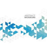 Abstract retro geometric background Template brochure design N10