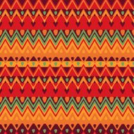 Bright ethnic zigzag pattern