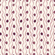 Abstract seamless ethnic pattern painted with watercolors N4