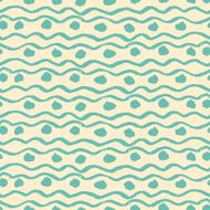 Abstract seamless ethnic pattern hand-painted N11