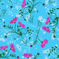Seamless Floral Pattern N816