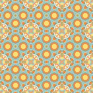 Seamless geometric mandala pattern abstract background N9