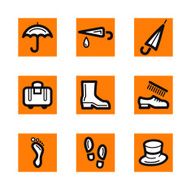 Clothing and Accessories Icons Series N6
