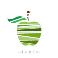 Vector of fruit apple icon N4