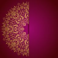 Elegant background with lace ornament N16