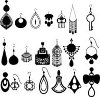 Earrings Silhouette