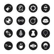 Fashion Icons - Black Circle Series
