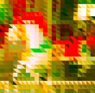 abstract colorful triangle playground pattern background