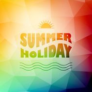 Vector Soft colored abstract summer light background for design N2